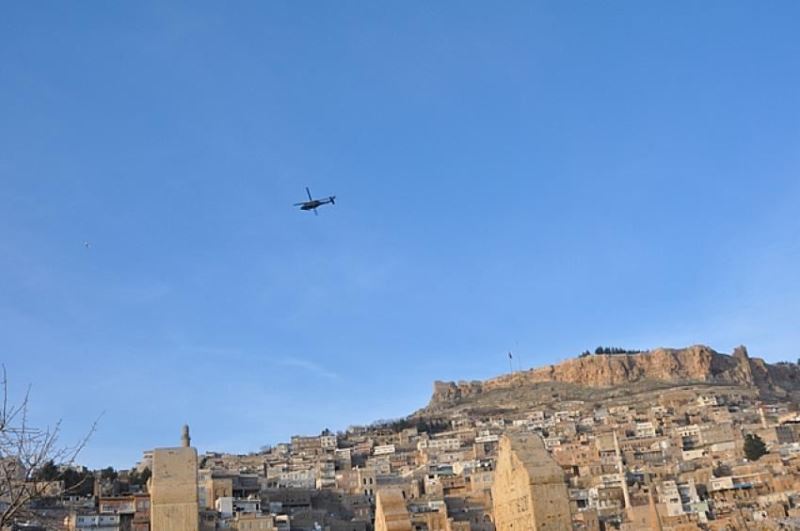 Mardin’de helikopter hareketliliği