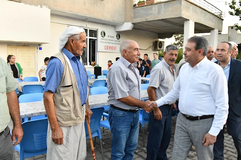 Vali Şıldak, Kısas’ta vatandaşlarla bir araya geldi