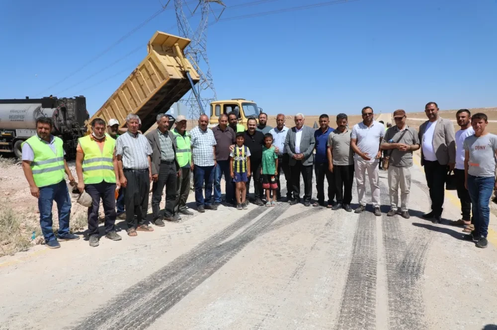 Viranşehir Belediyesinden Kırsalda Asfalt Atağı