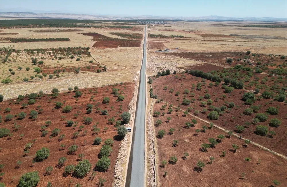 Halfeti Kırsalında Bozuk Yollar Gidiyor, Konforlu Yollar Geliyor