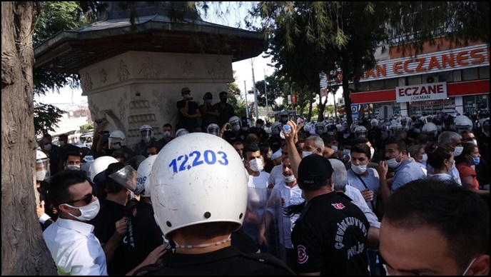 Şanlıurfa`da HDP`lilerin yürüyüşüne izin verilmedi