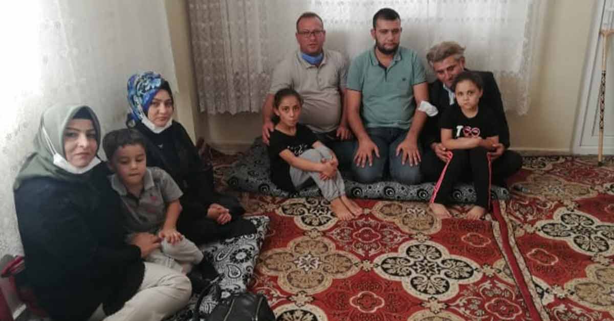 TUMEF MAĞDUR AİLEYİ YALNIZ BIRAKMADI