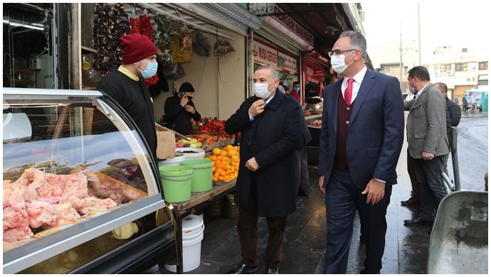 Başkan kuş, esnaf ve vatandaşlarla iç içe olmaya devam ediyor-(VİDEO)