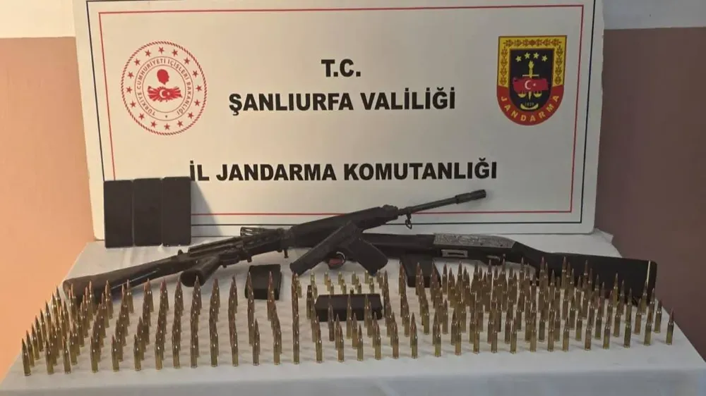 Şanlıurfa’da Cephanelik Gibi Evde Çok Sayıda Silah Ele Geçirildi!