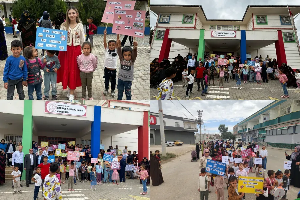 HARRAN ZÜBEYDE HANIM ANAOKULU OKUL ÖNCESİ EĞİTİMDE FARKINDALIK İÇİN YOLLARDA