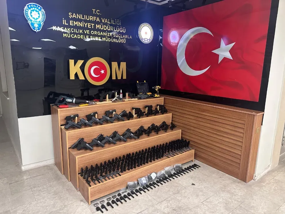 Şanlıurfa’da Kaçak Silah Operasyonu: 3 Gözaltı