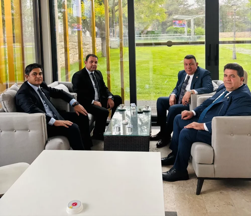 Harranlı Kaymakam Abdülhamit Bağış ve Vali İbrahim Gültekin Vekil İbrahim Özyavuz