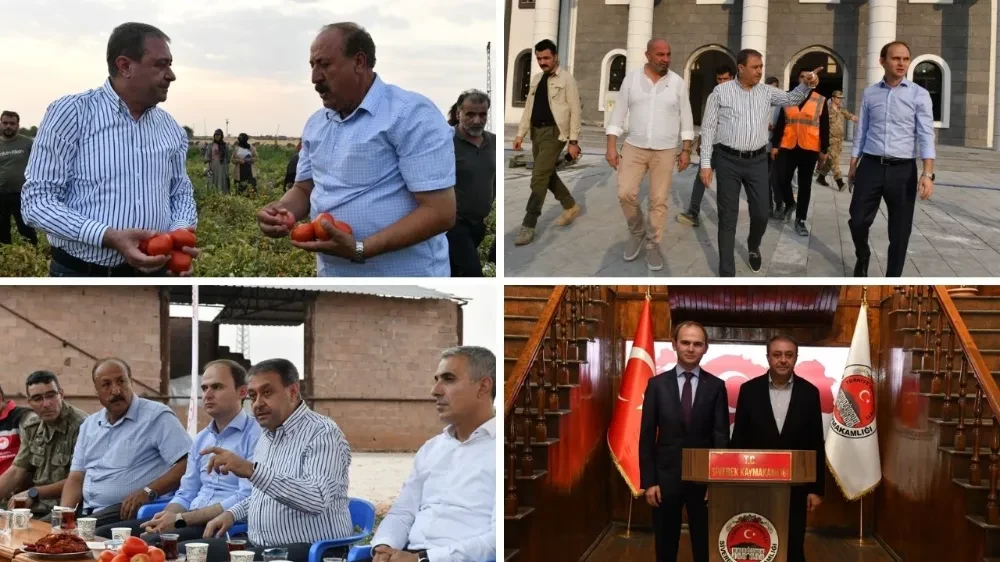 Vali Şıldak, Siverek’te İncelemelerde Bulundu