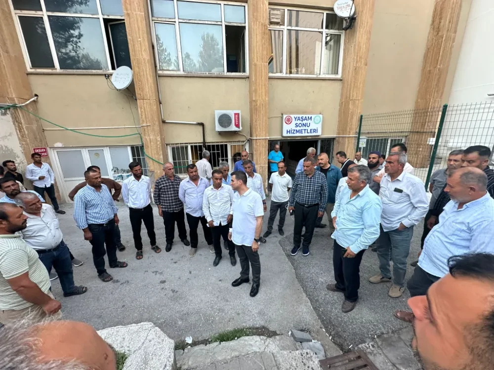Sivas Vali Yardımcısı Halil İbrahim Yeşilyurt, Şanlıurfalıları Yalnız Bırakmadı