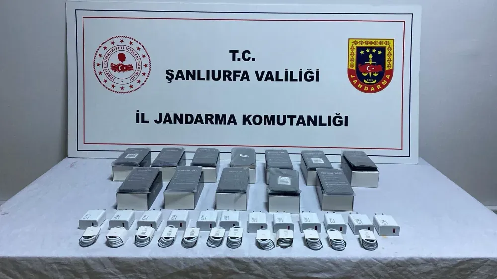 Haliliye’de Kaçak Cep Telefonu Operasyonu